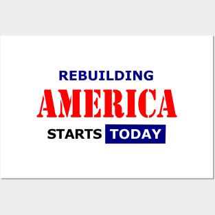 Rebuilding America Posters and Art